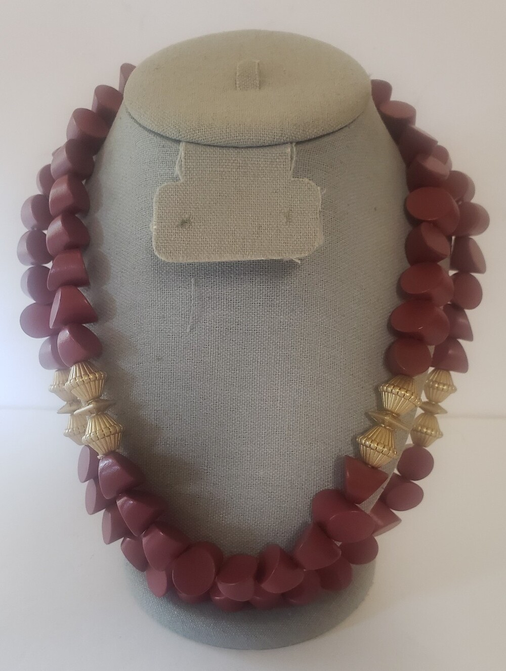 Plunder Double Strand Chunky Necklace, NWOT
